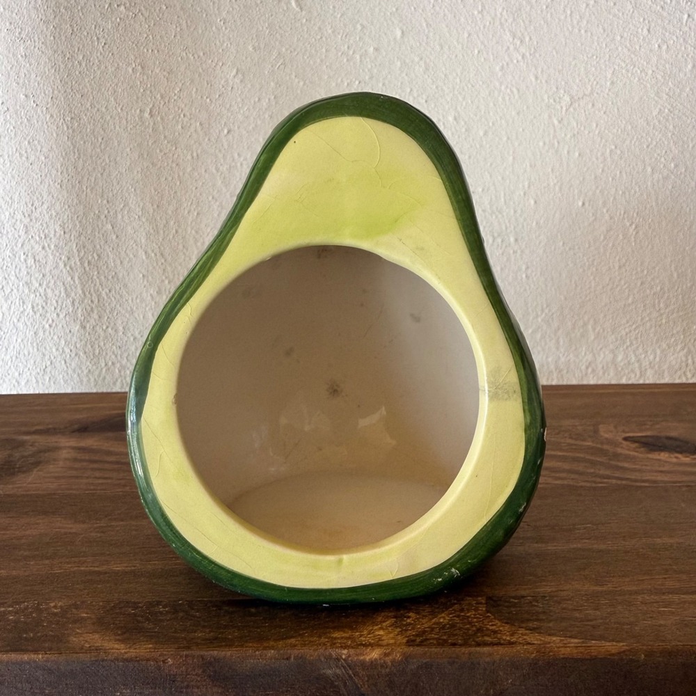 Vintage Boston Warehouse Avocado‎ Sponge Holder Scrubby Kitchen Caddy